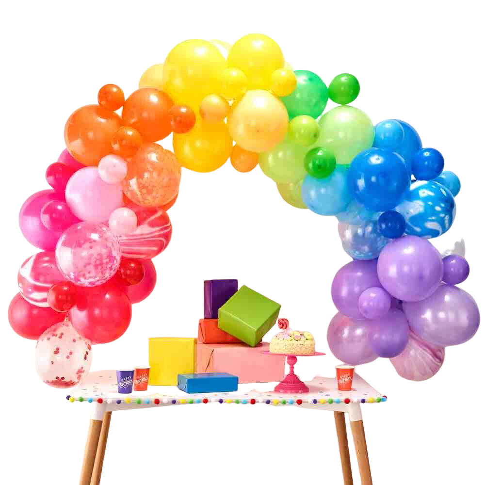 Imagen de Arco colorido Descripcion: Arco de globos colores a eleccion para decorar 