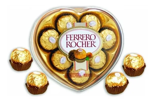 Imagen de ferrero corazon Descripcion: Ferrero caja  corazon 8 unidades