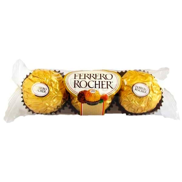 Imagen de Ferrero de 3 unidades Descripcion: Ferrero de 3 unidades