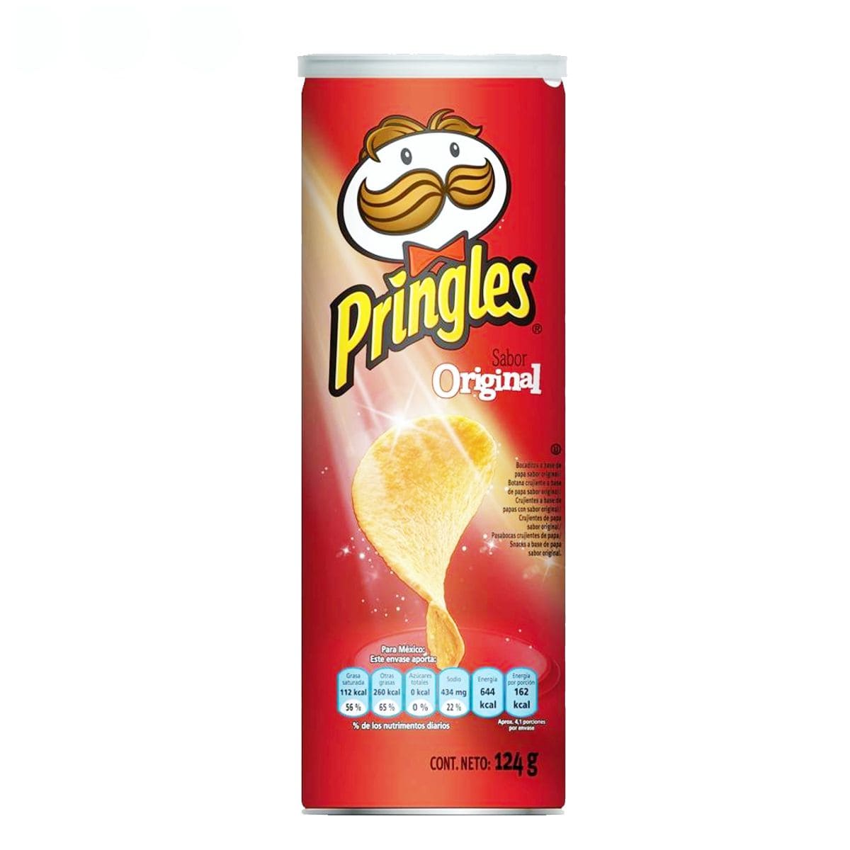 Imagen de Pringles Descripcion: Papas pringles originales 124gramos