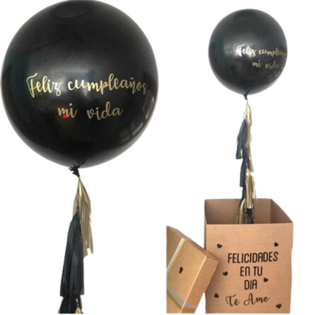 Imagen de Caja sorpresa Descripcion: Caja con globo de helio dentro, personalizado 